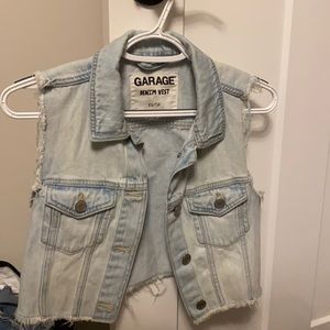 Denim vest